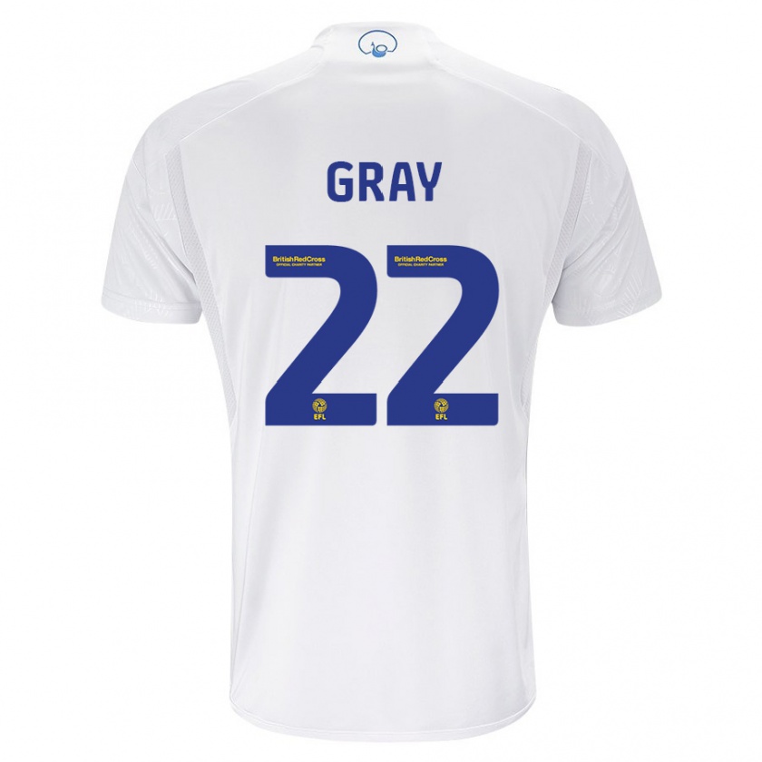 Kandiny Donna Maglia Archie Gray #22 Bianco Kit Gara Home 2023/24 Maglietta