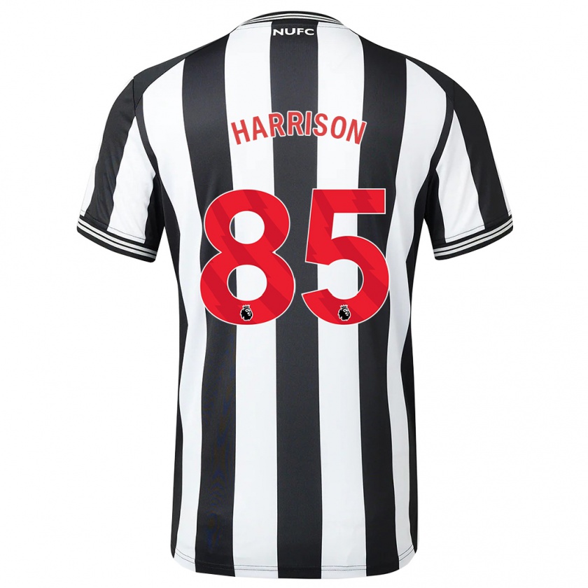 Kandiny Damen Adam Harrison #85 Schwarz-Weiss Heimtrikot Trikot 2023/24 T-Shirt Österreich