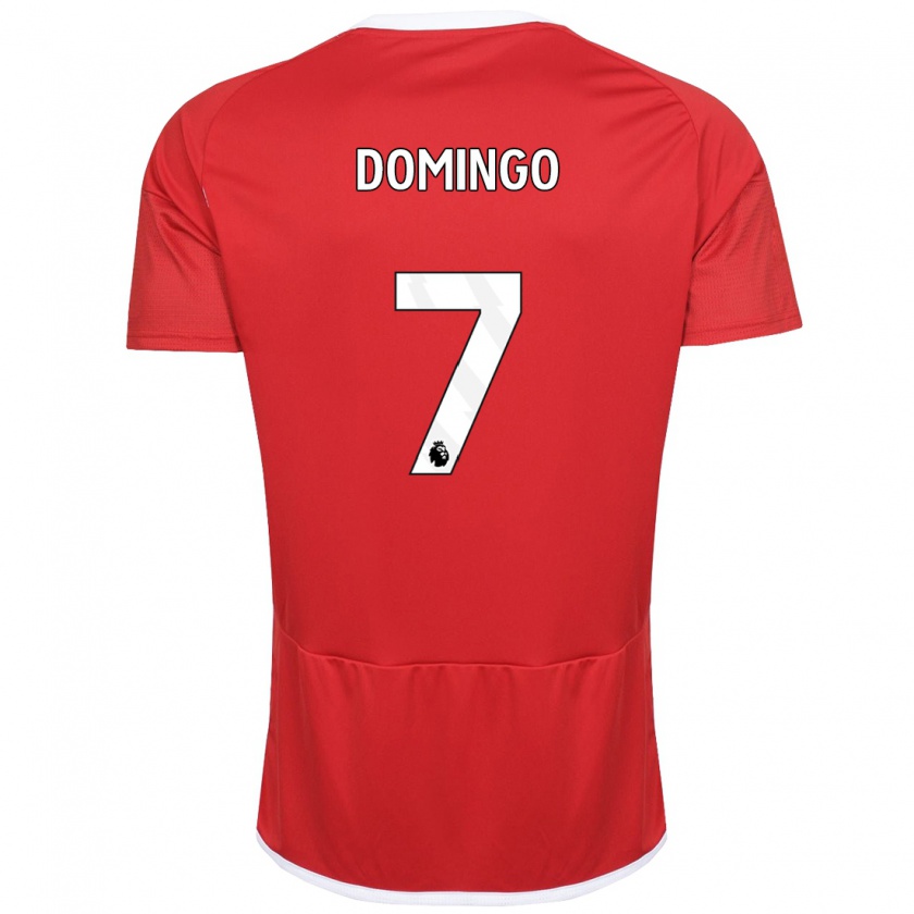 Kandiny Damen Sophie Domingo #7 Rot Heimtrikot Trikot 2023/24 T-Shirt Österreich