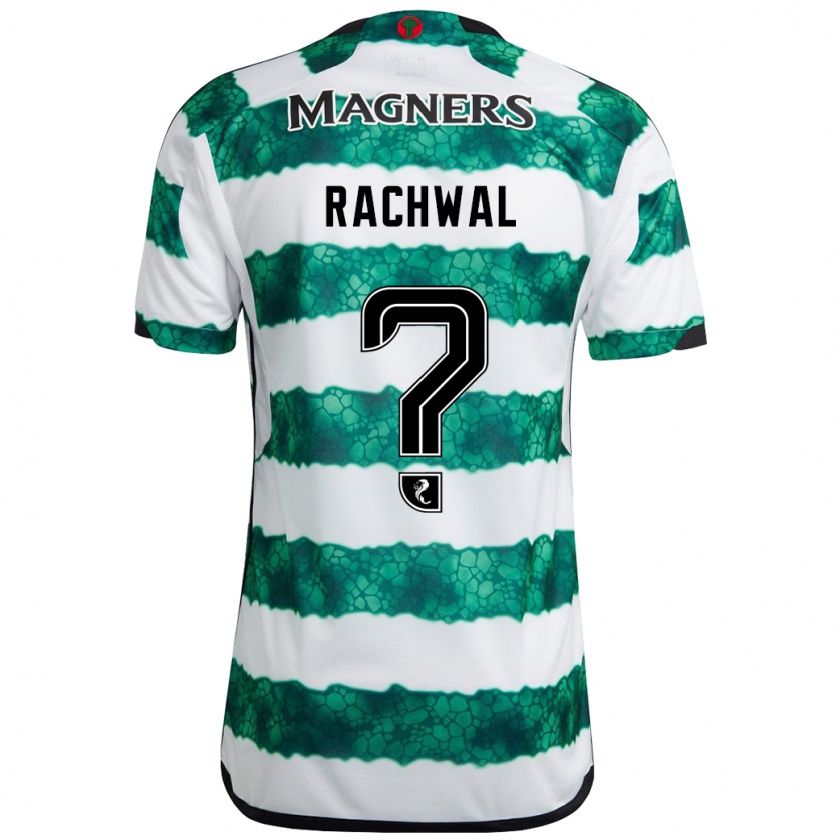 Kandiny Donna Maglia Robert Rachwal #0 Verde Kit Gara Home 2023/24 Maglietta