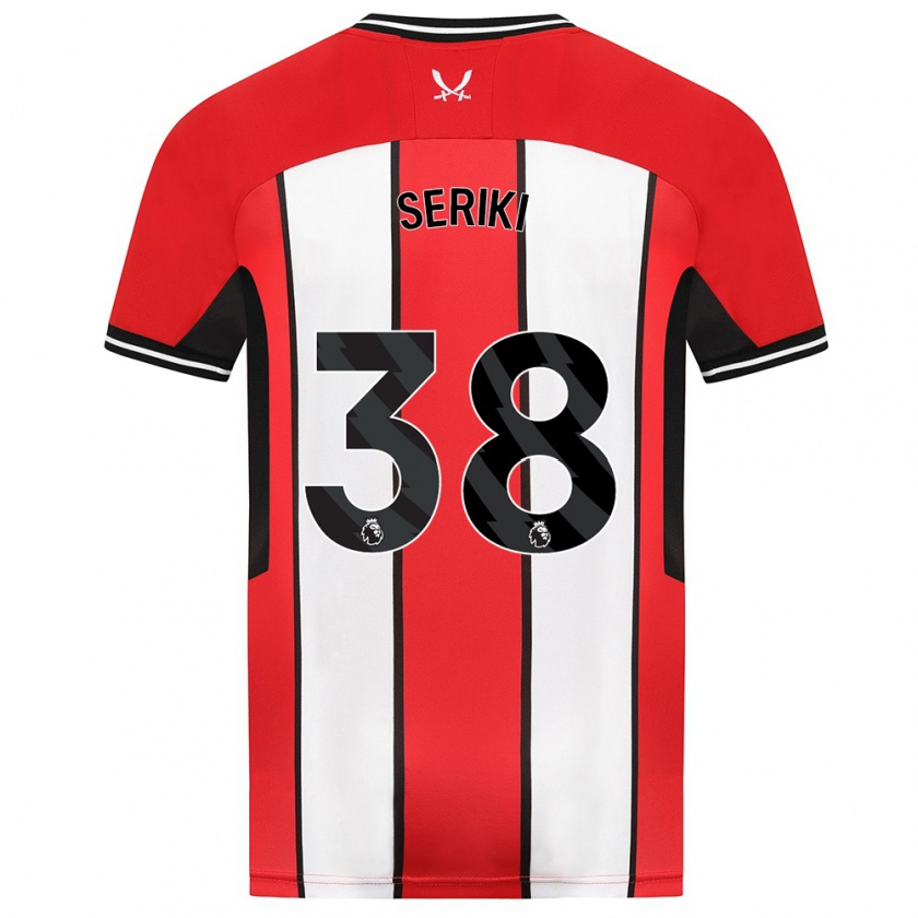 Kandiny Damen Femi Seriki #38 Rot Heimtrikot Trikot 2023/24 T-Shirt Österreich