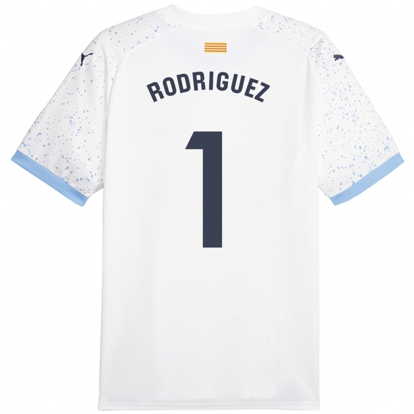 Kandiny Damen Maria Rodríguez #1 Weiß Auswärtstrikot Trikot 2023/24 T-Shirt Österreich