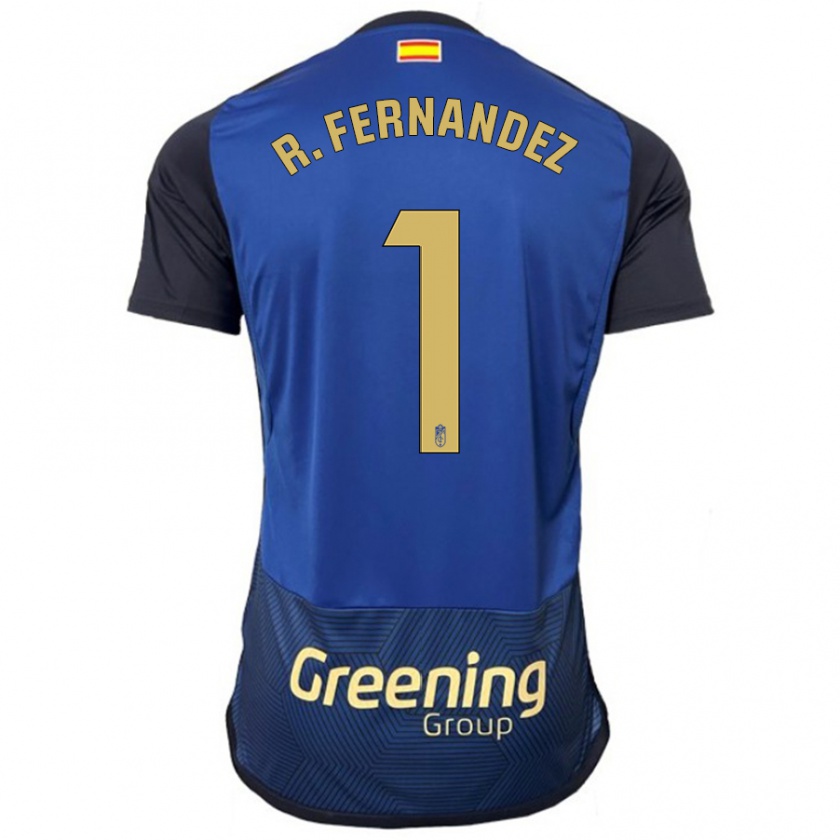 Kandiny Damen Raúl Fernández #1 Marine Auswärtstrikot Trikot 2023/24 T-Shirt Österreich