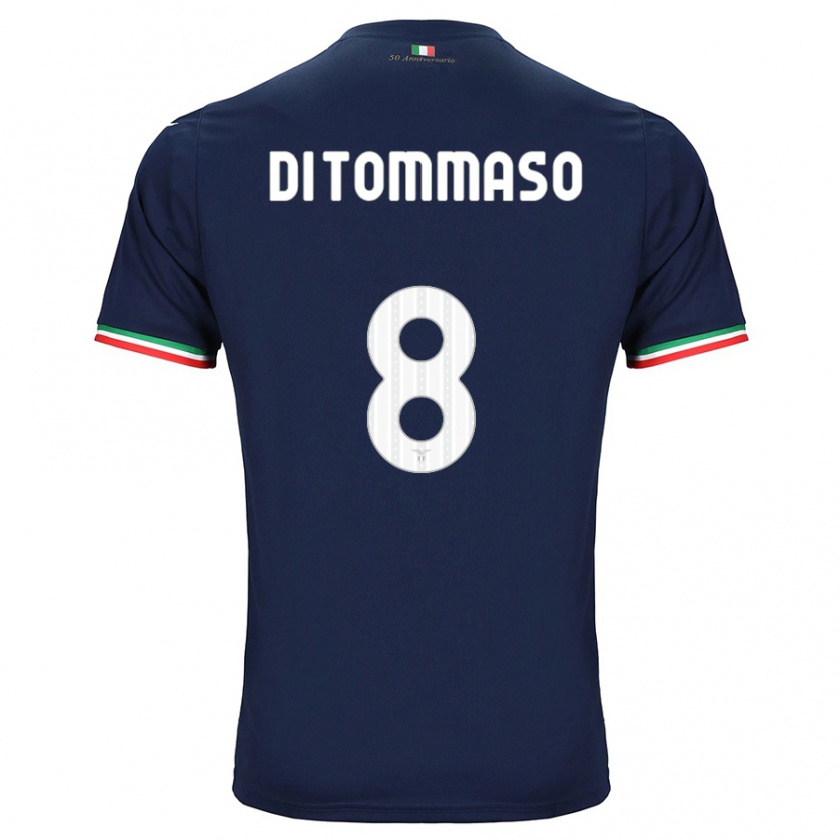 Kandiny Donna Maglia Leonardo Di Tommaso #8 Marina Militare Kit Gara Away 2023/24 Maglietta