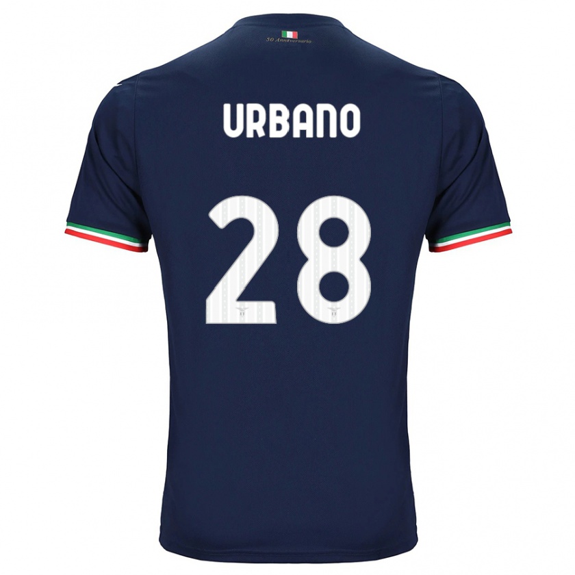 Kandiny Donna Maglia Nicolò Urbano #28 Marina Militare Kit Gara Away 2023/24 Maglietta