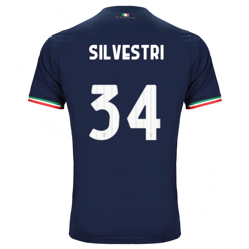 Kandiny Donna Maglia Thomas Silvestri #34 Marina Militare Kit Gara Away 2023/24 Maglietta