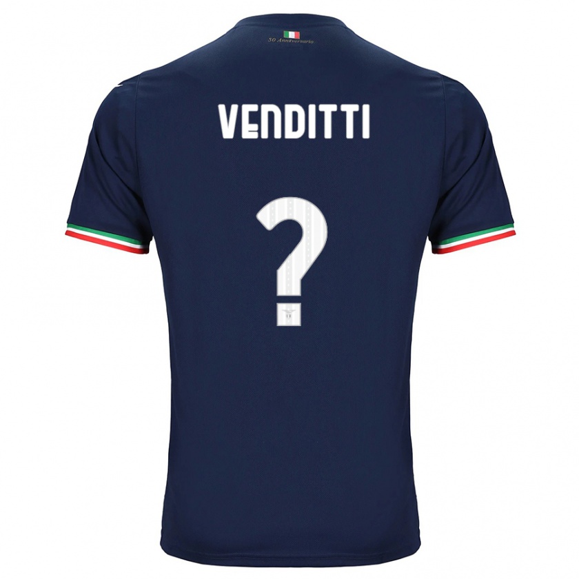 Kandiny Donna Maglia Pietro Venditti #0 Marina Militare Kit Gara Away 2023/24 Maglietta