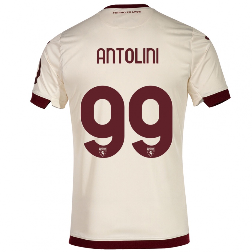 Kandiny Damen Jacopo Antolini #99 Sekt Auswärtstrikot Trikot 2023/24 T-Shirt Österreich