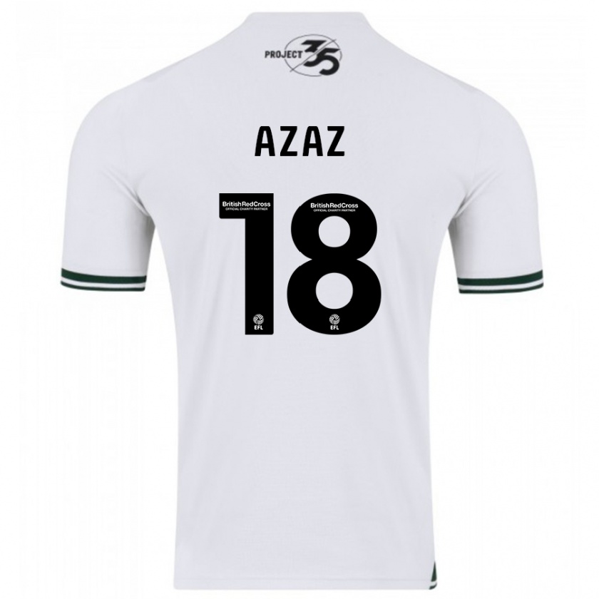 Kandiny Donna Maglia Finn Azaz #18 Bianco Kit Gara Away 2023/24 Maglietta