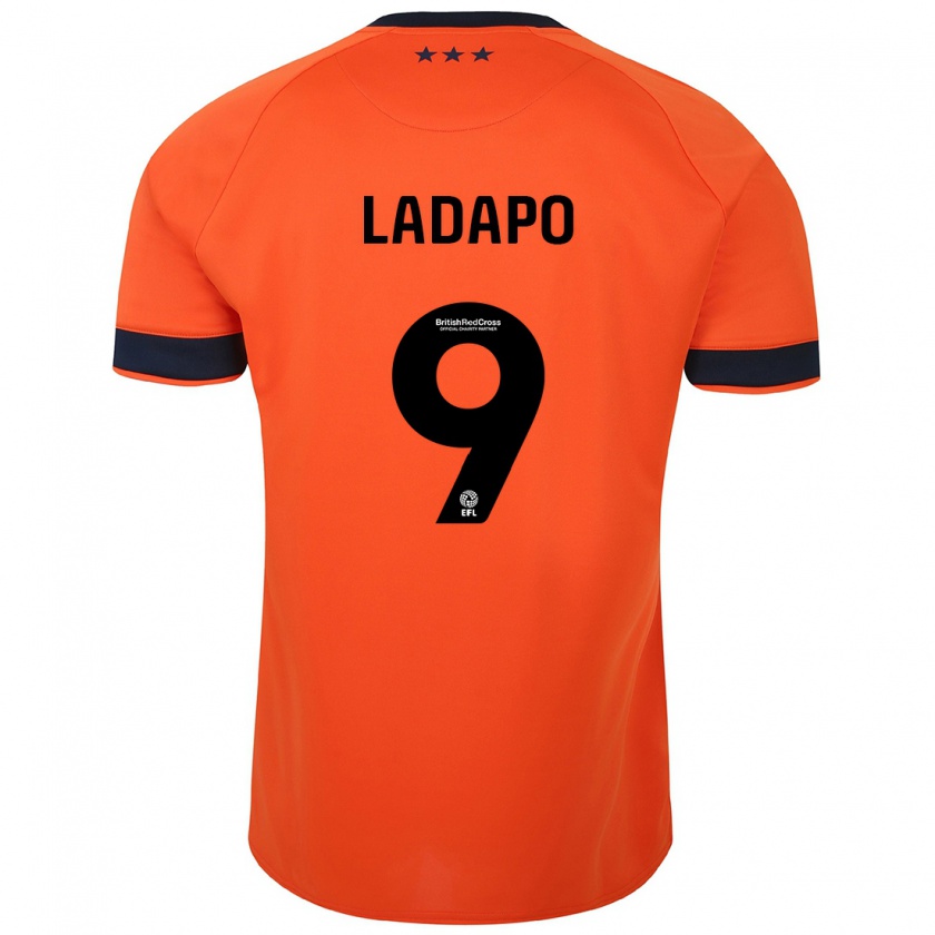 Kandiny Dames Freddie Ladapo #9 Oranje Uitshirt Uittenue 2023/24 T-Shirt België