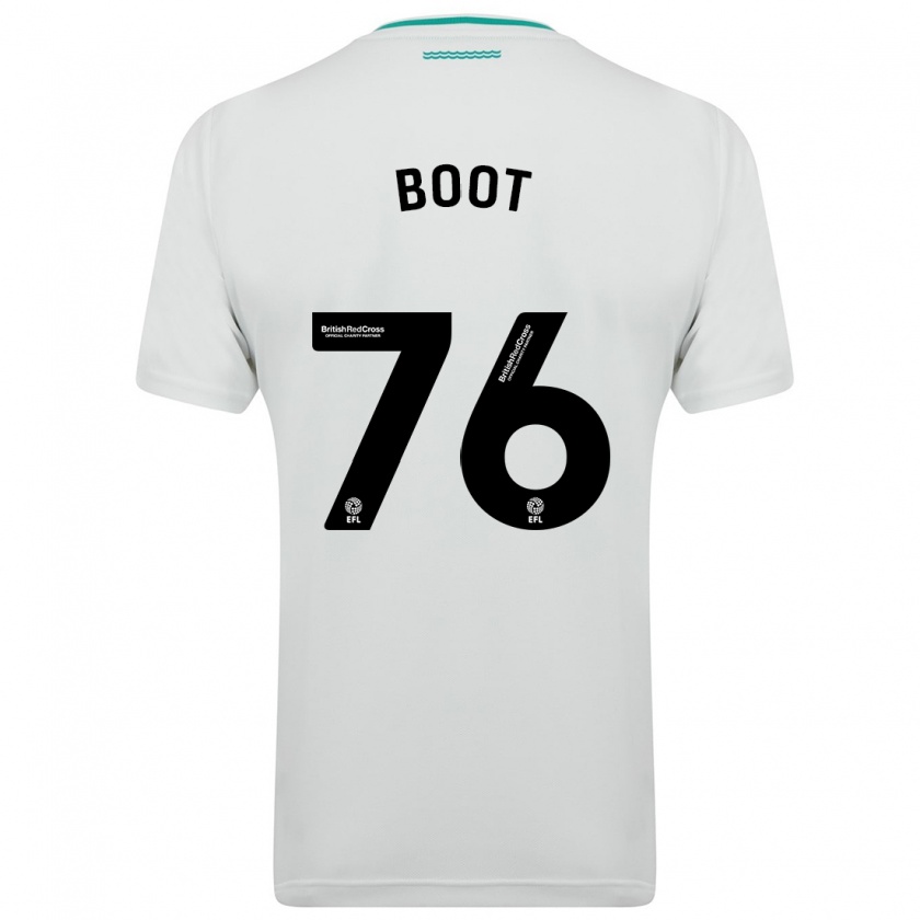 Kandiny Dames Nathanael Boot #76 Wit Uitshirt Uittenue 2023/24 T-Shirt België