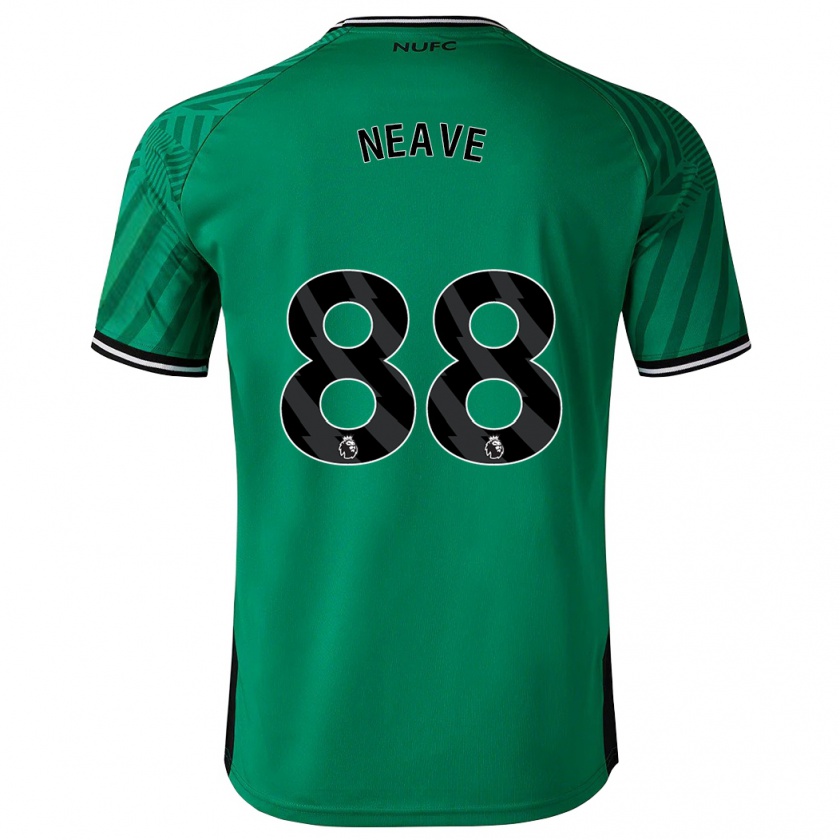 Kandiny Donna Maglia Sean Neave #88 Verde Kit Gara Away 2023/24 Maglietta