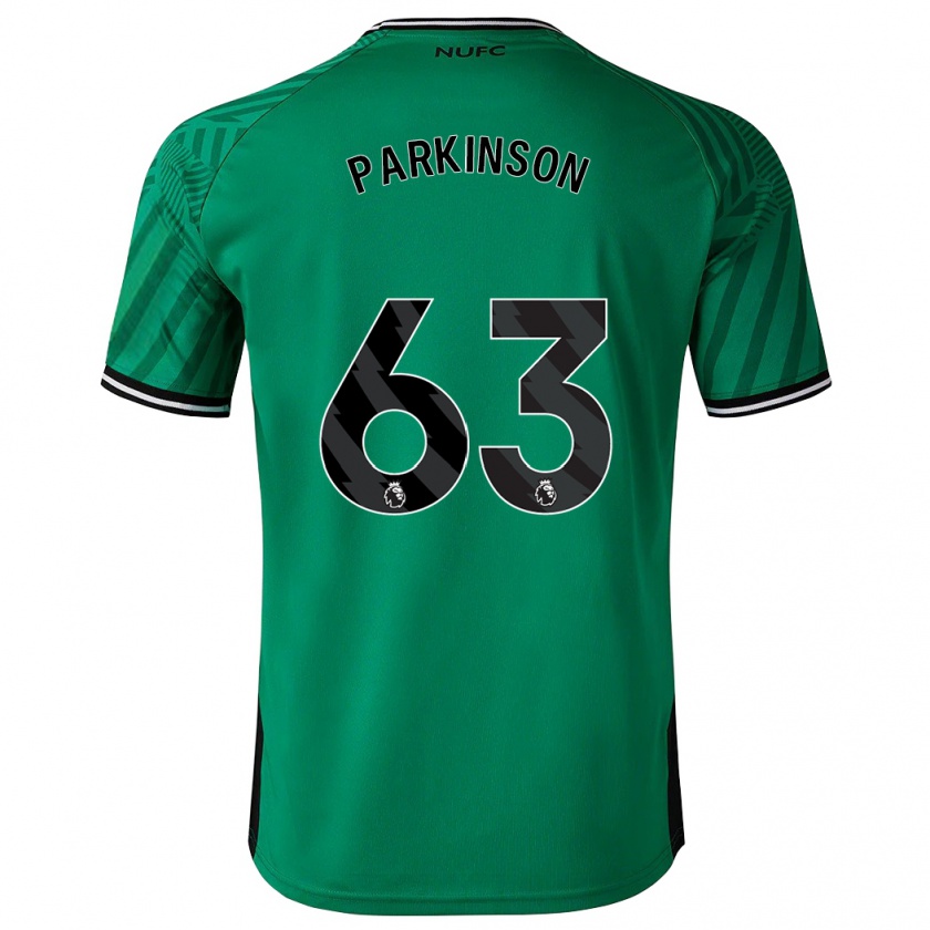 Kandiny Damen Ben Parkinson #63 Grün Auswärtstrikot Trikot 2023/24 T-Shirt Österreich