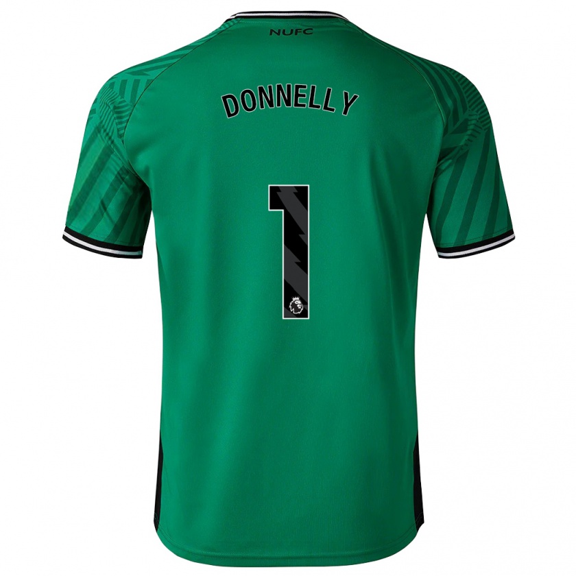 Kandiny Donna Maglia Grace Donnelly #1 Verde Kit Gara Away 2023/24 Maglietta