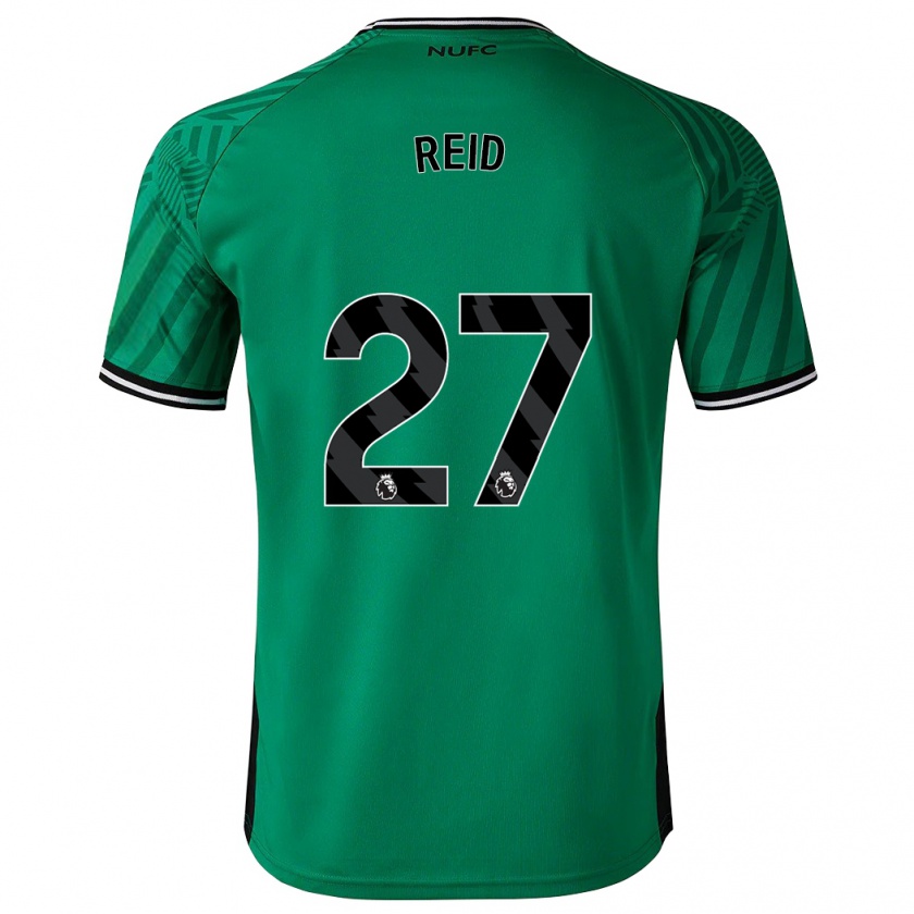 Kandiny Donna Maglia Hannah Reid #27 Verde Kit Gara Away 2023/24 Maglietta