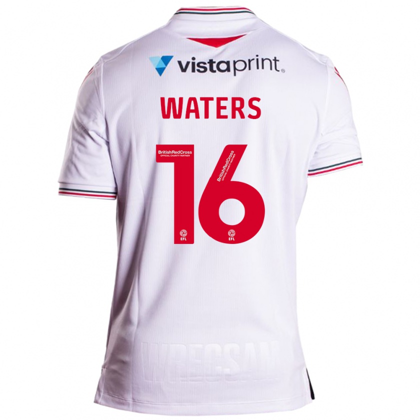 Kandiny Donna Maglia Billy Waters #16 Bianco Kit Gara Away 2023/24 Maglietta