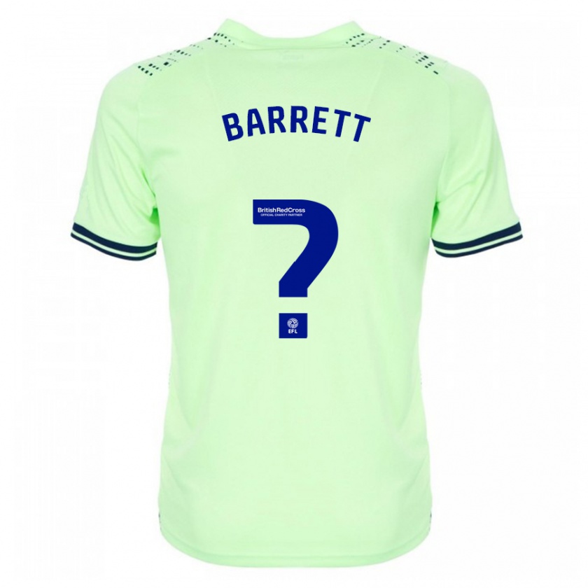 Kandiny Mujer Camiseta Josh Barrett #0 Armada 2ª Equipación 2023/24 La Camisa