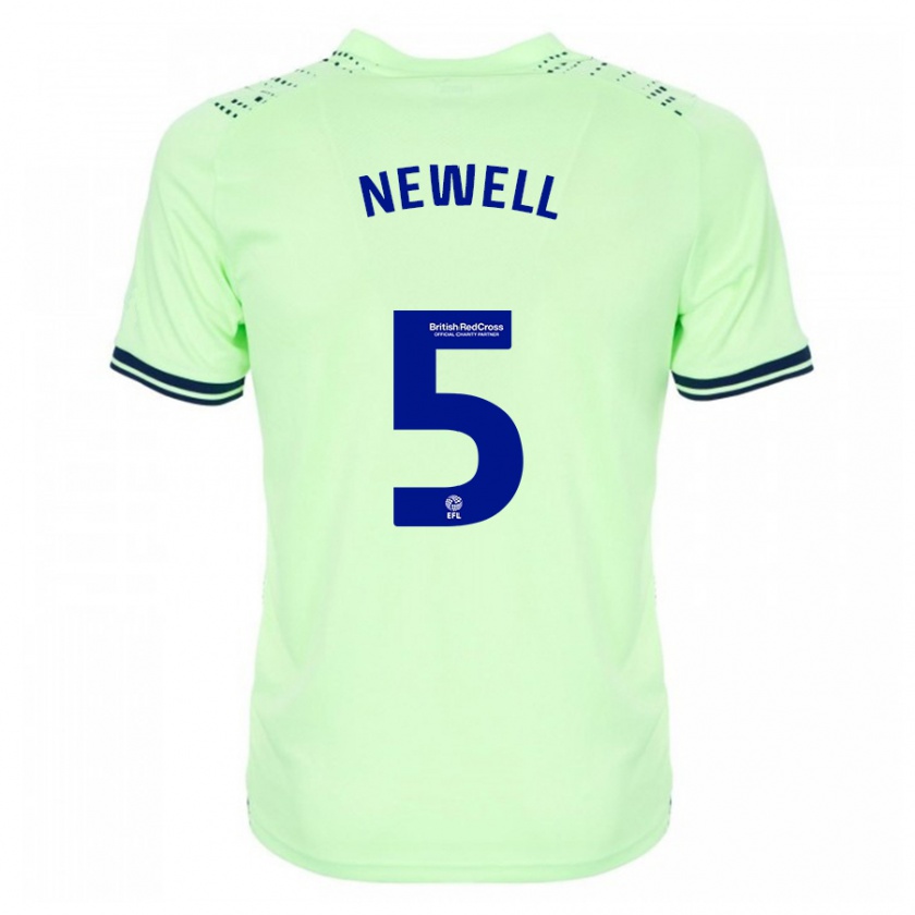 Kandiny Mujer Camiseta Lucy Newell #5 Armada 2ª Equipación 2023/24 La Camisa