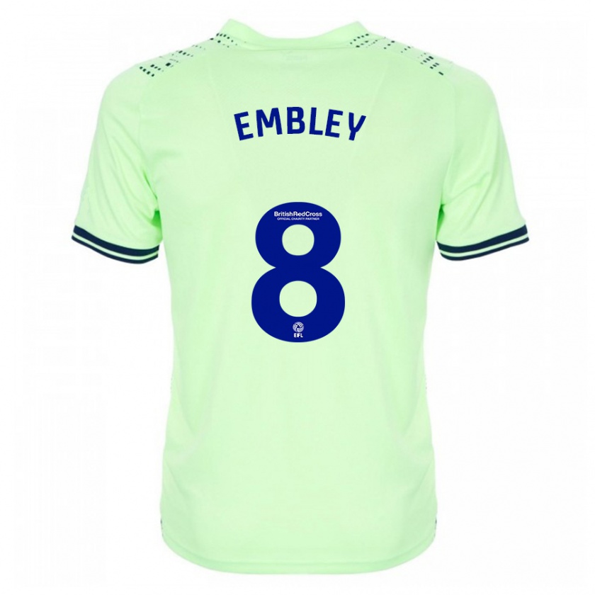 Kandiny Mujer Camiseta Rosie Embley #8 Armada 2ª Equipación 2023/24 La Camisa