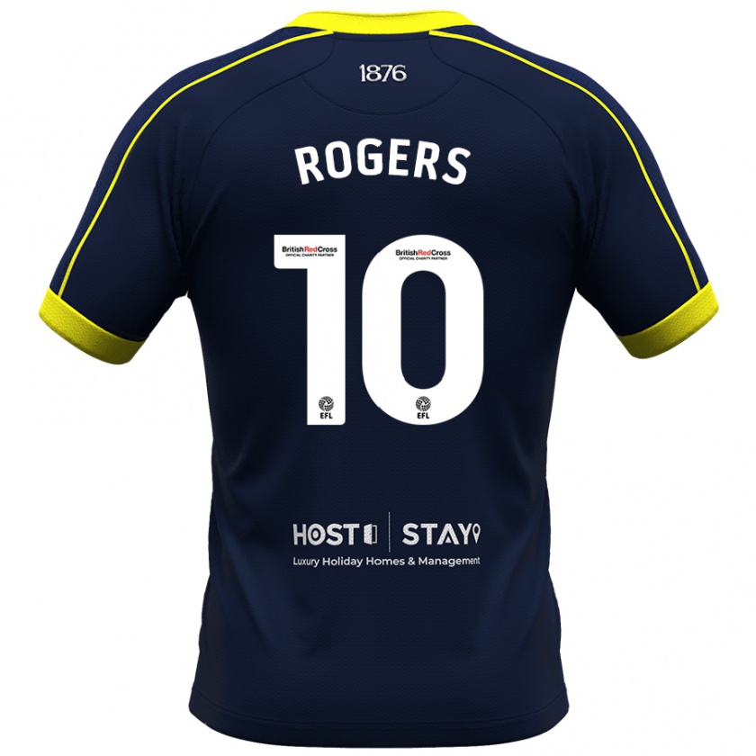 Kandiny Damen Morgan Rogers #10 Marine Auswärtstrikot Trikot 2023/24 T-Shirt Österreich