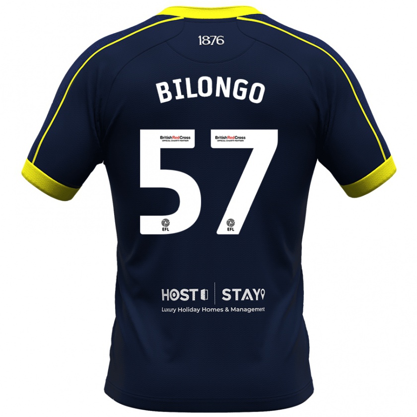 Kandiny Damen Bryant Bilongo #57 Marine Auswärtstrikot Trikot 2023/24 T-Shirt Österreich