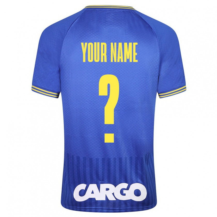 Kandiny Donna Maglia Il Tuo Nome #0 Blu Kit Gara Away 2023/24 Maglietta