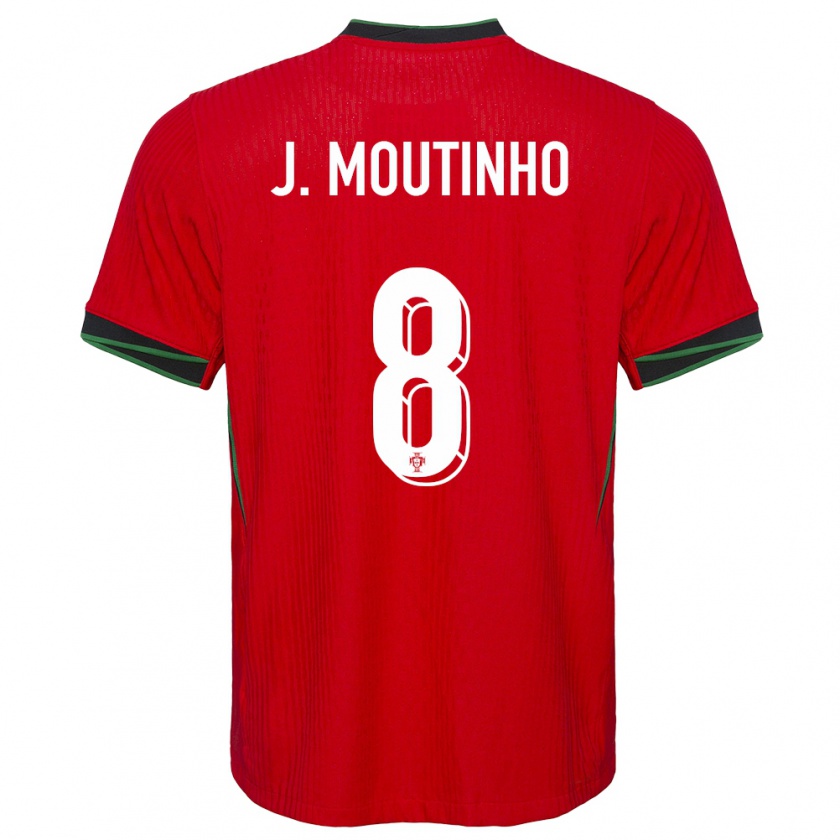 Kandiny Kinder Portugal Joao Moutinho #8 Rot Heimtrikot Trikot 24-26 T-Shirt Österreich