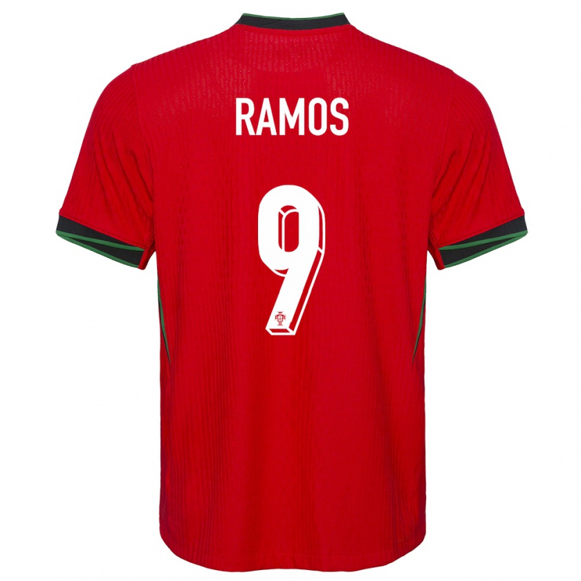 Kandiny Kinderen Portugal Goncalo Ramos #9 Rood Thuisshirt Thuistenue 24-26 T-Shirt België