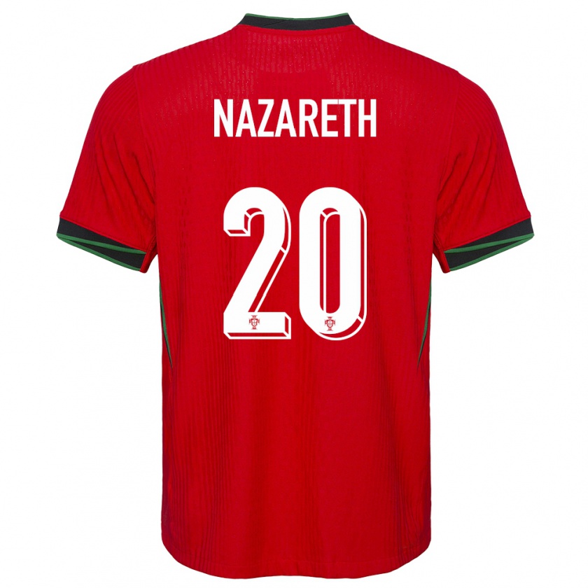 Kandiny Kinderen Portugal Kika Nazareth #20 Rood Thuisshirt Thuistenue 24-26 T-Shirt België