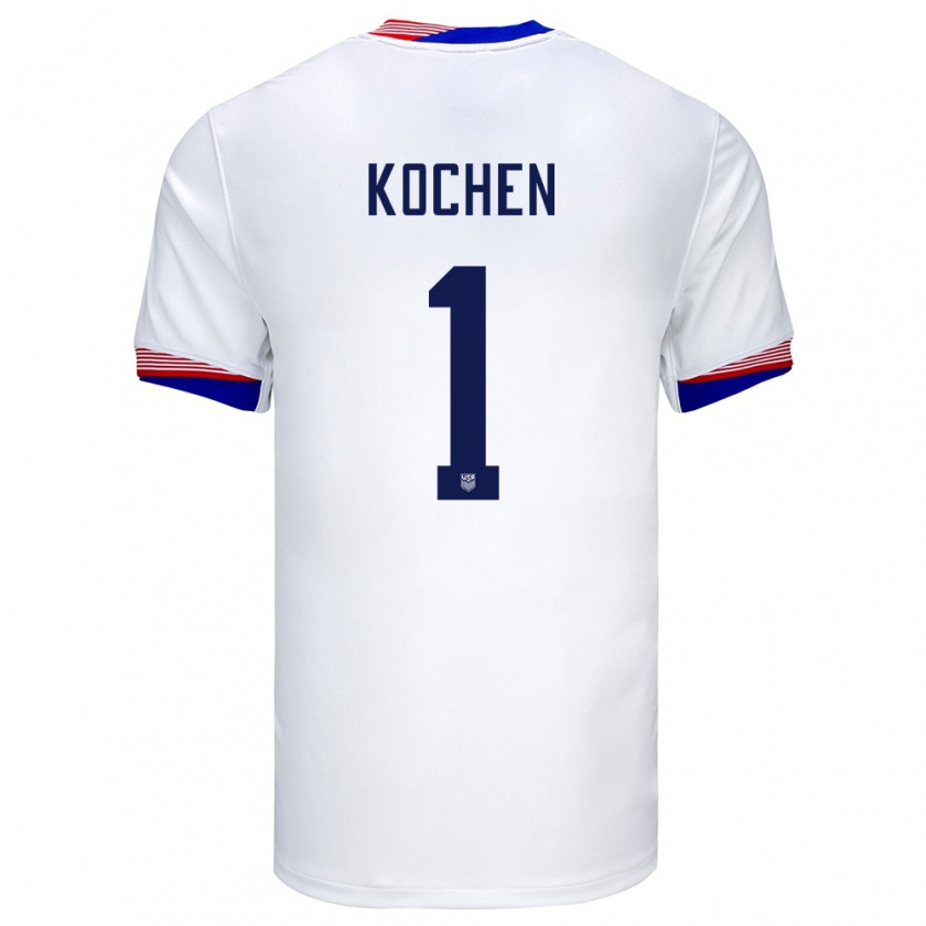 Kandiny Kinder Vereinigte Staaten Diego Kochen #1 Weiß Heimtrikot Trikot 24-26 T-Shirt Österreich