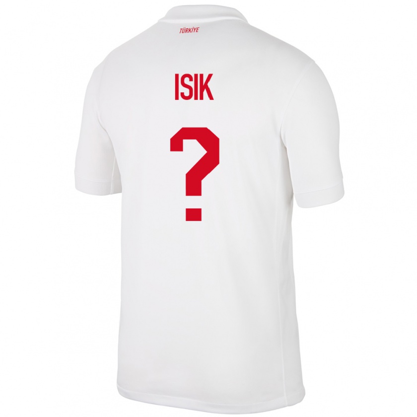 Kandiny Bambino Maglia Turchia Emre Işık #0 Bianco Kit Gara Home 24-26 Maglietta