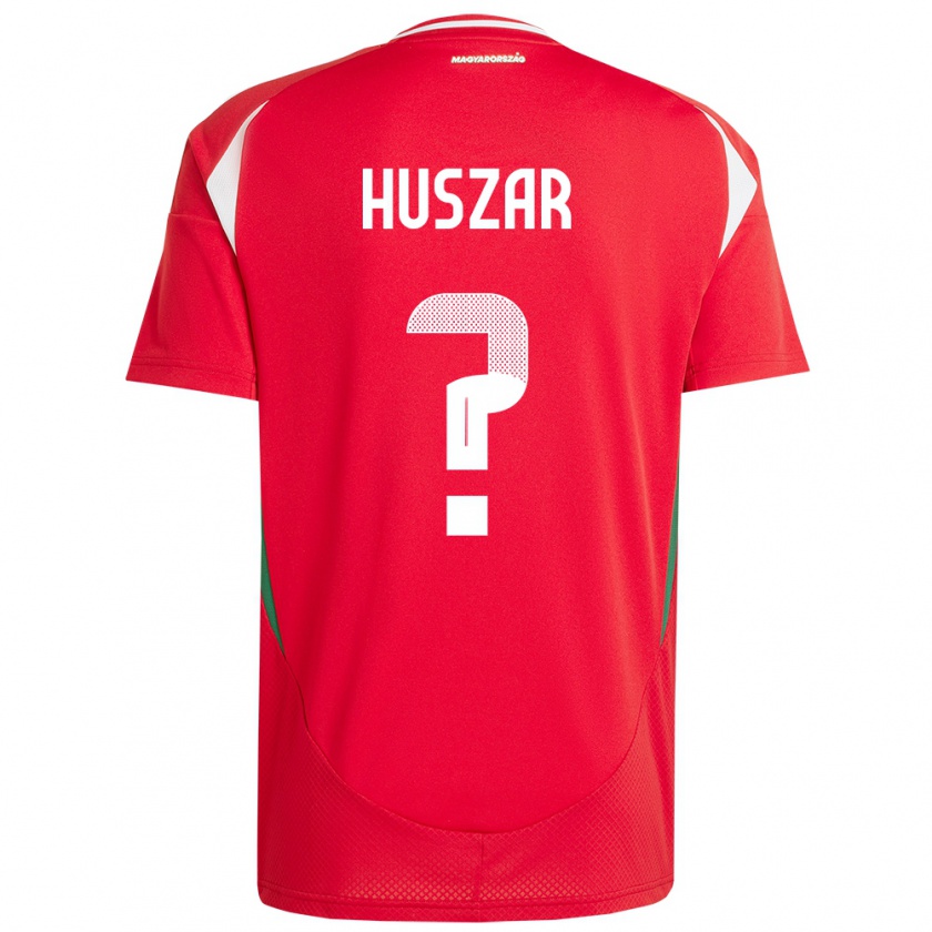 Kandiny Kinderen Hongarije Marcell Huszár #0 Rood Thuisshirt Thuistenue 24-26 T-Shirt België