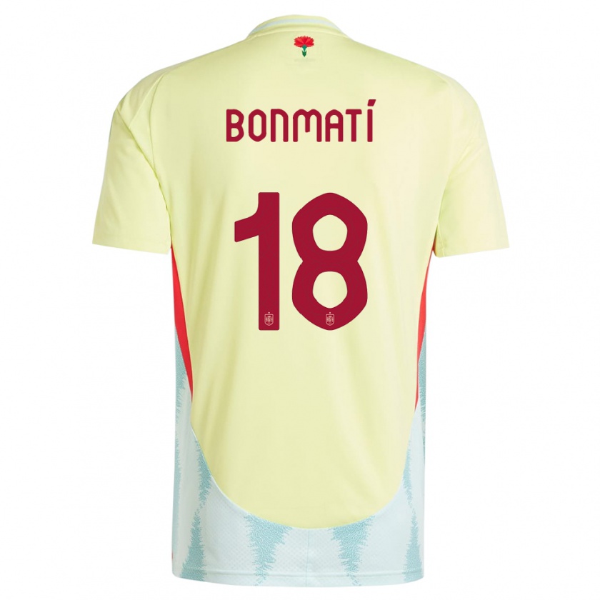 Kandiny Kinderen Spanje Aitana Bonmati #18 Geel Uitshirt Uittenue 24-26 T-Shirt België