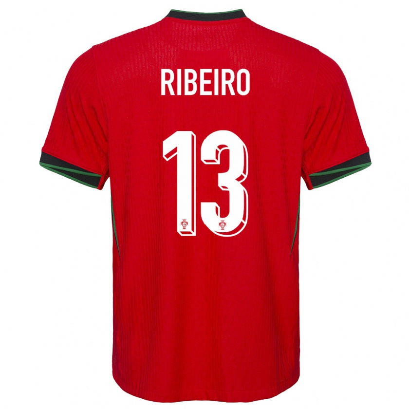 Kandiny Herren Portugal Antonio Ribeiro #13 Rot Heimtrikot Trikot 24-26 T-Shirt Österreich