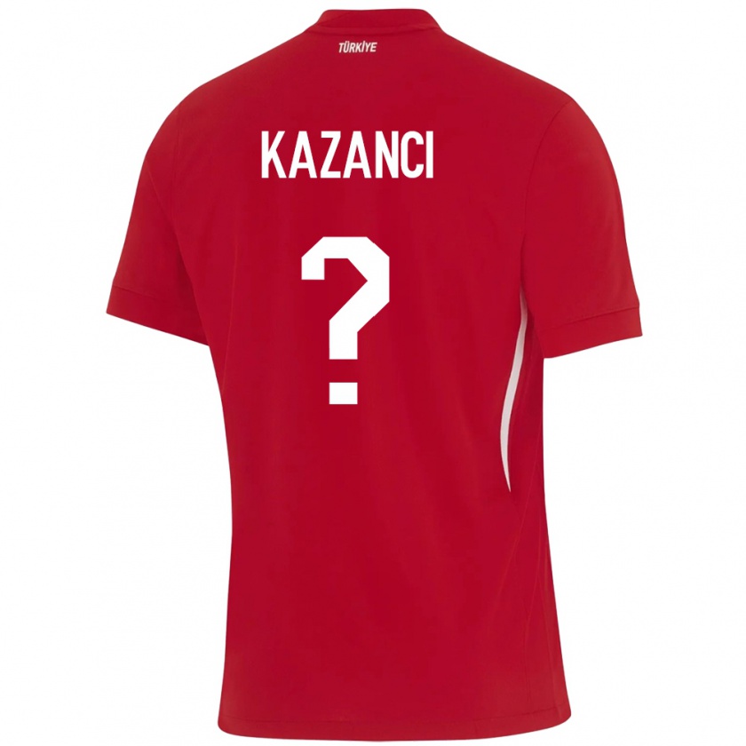 Kandiny Heren Turkije Şant Kazancı #0 Rood Uitshirt Uittenue 24-26 T-Shirt