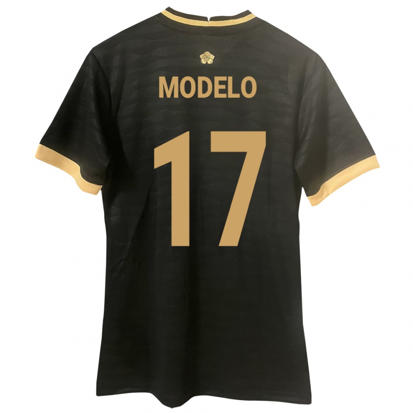 Kandiny Uomo Maglia Panamá Aimar Modelo #17 Nero Kit Gara Away 24-26 Maglietta