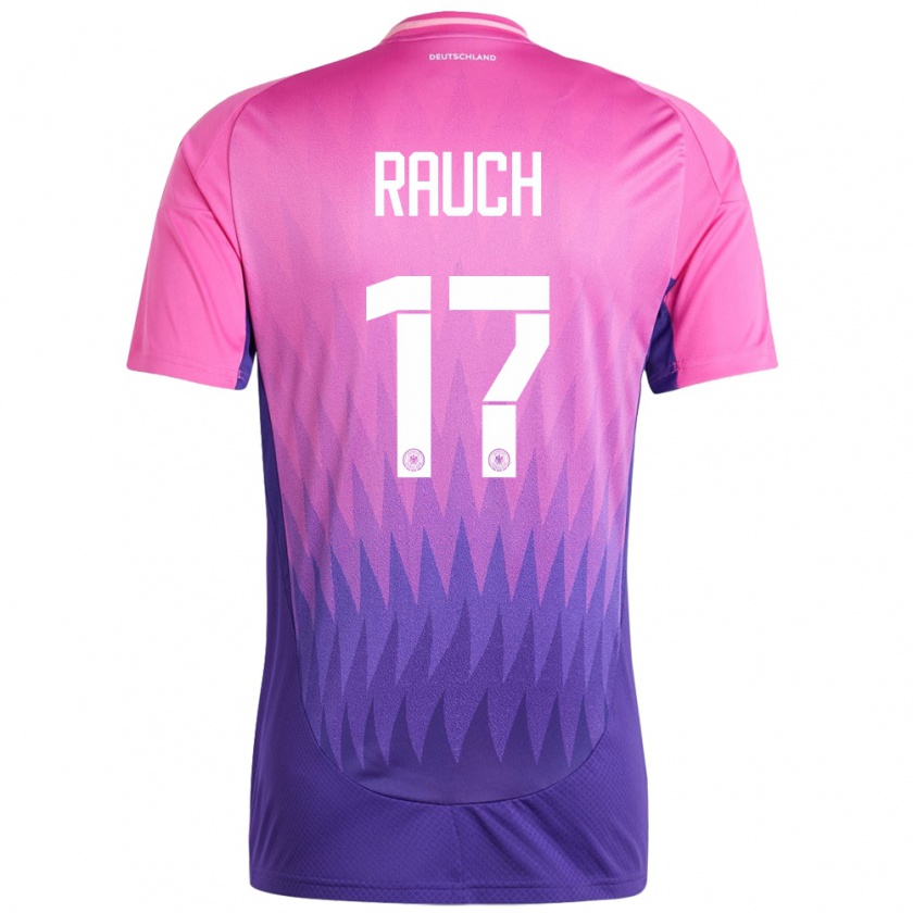 Kandiny Dames Duitsland Felicitas Rauch #17 Roze Paars Uitshirt Uittenue 24-26 T-Shirt België