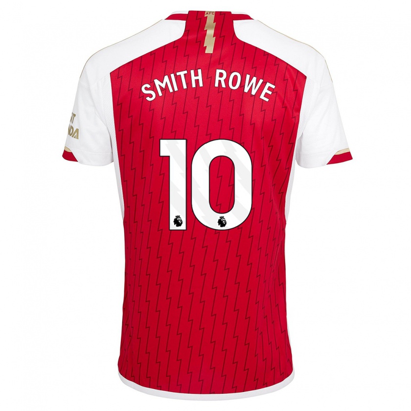 Kandiny Kinder Emile Smith Rowe #10 Rot Heimtrikot Trikot 2023/24 T-Shirt Österreich