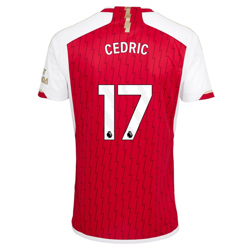 Kandiny Kinderen Cédric Soares #17 Rood Thuisshirt Thuistenue 2023/24 T-Shirt België