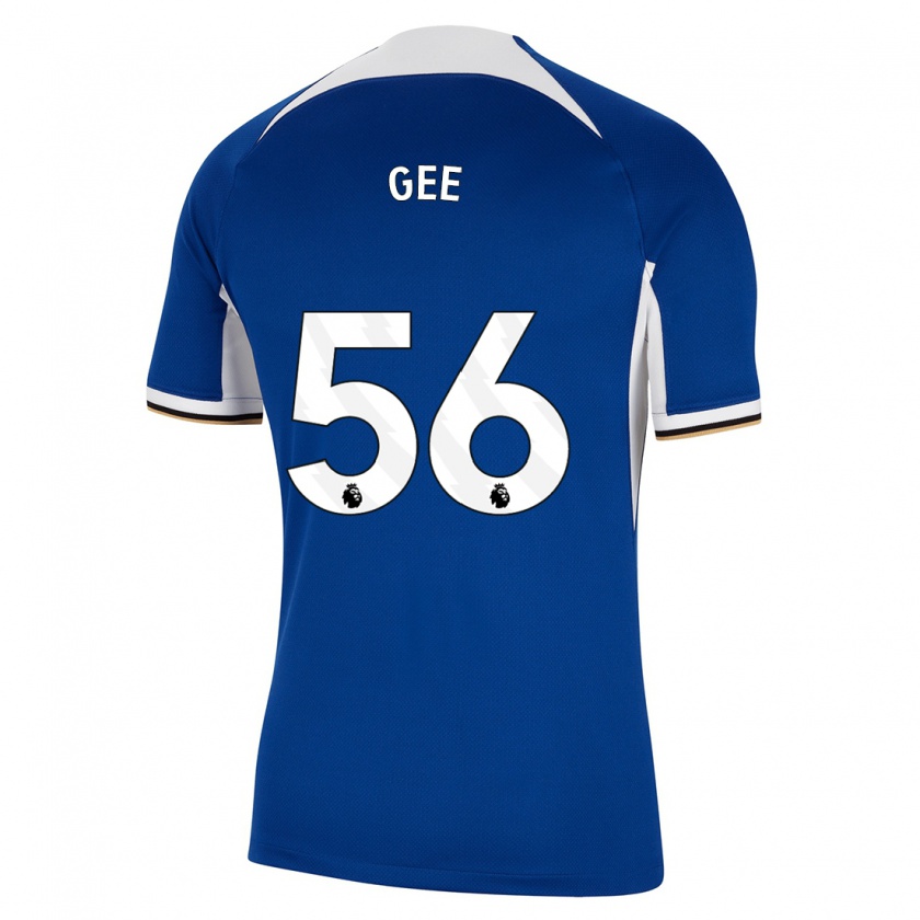 Kandiny Bambino Maglia Billy Gee #56 Blu Kit Gara Home 2023/24 Maglietta