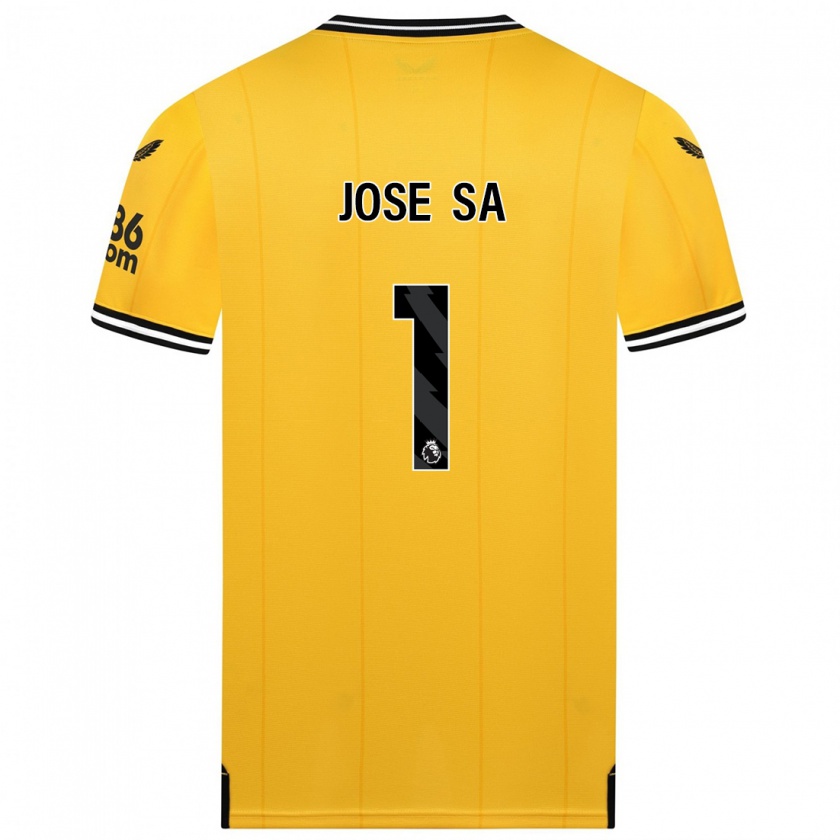 Kandiny Niño Camiseta José Sá #1 Amarillo 1ª Equipación 2023/24 La Camisa México