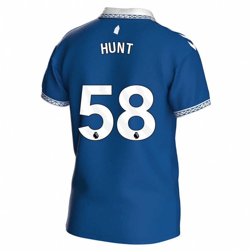 Kandiny Kinderen Mackenzie Hunt #58 Koningsblauw Thuisshirt Thuistenue 2023/24 T-Shirt België