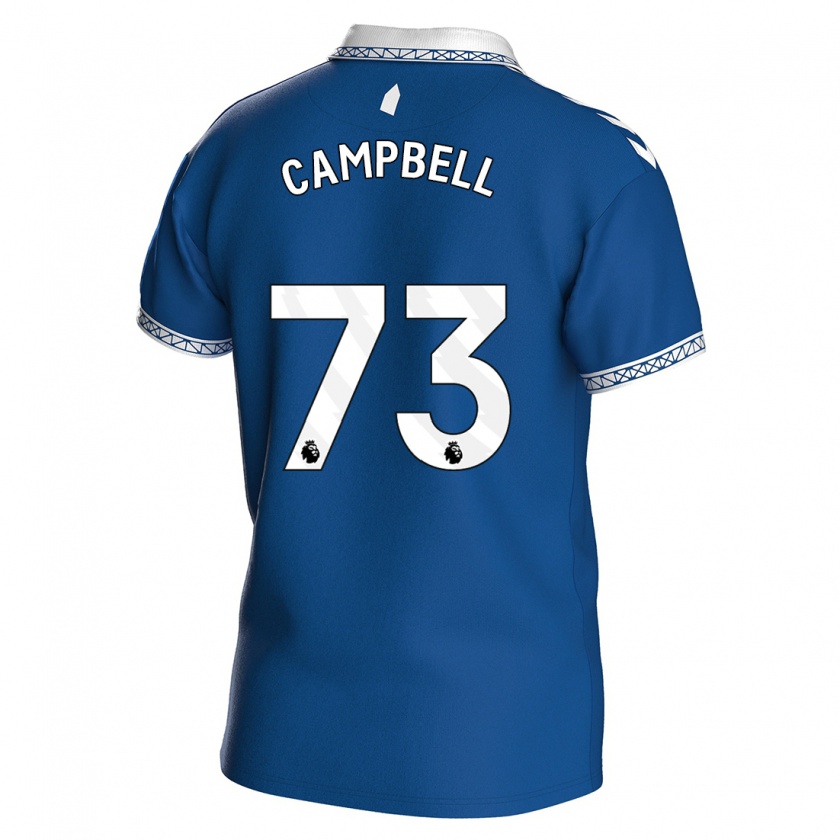 Kandiny Kinder Elijah Campbell #73 Königsblau Heimtrikot Trikot 2023/24 T-Shirt Österreich