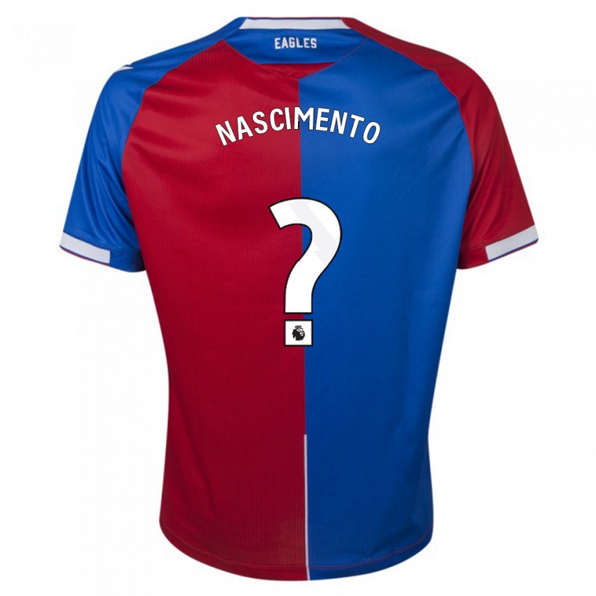 Kandiny Bambino Maglia Adler Nascimento #0 Rosso Blu Kit Gara Home 2023/24 Maglietta