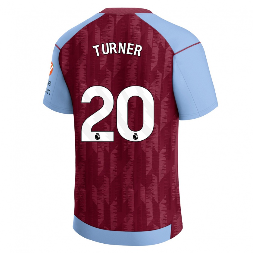 Kandiny Kinderen Danielle Turner #20 Claret Blauw Thuisshirt Thuistenue 2023/24 T-Shirt België