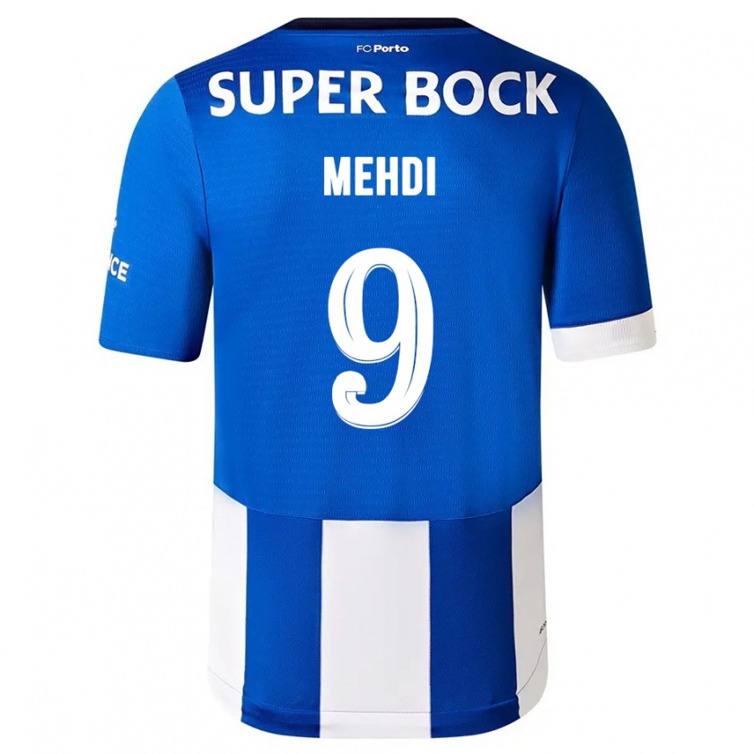 Kandiny Kinderen Mehdi Taremi #9 Blauw Wit Thuisshirt Thuistenue 2023/24 T-Shirt België