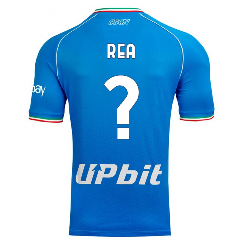 Kandiny Bambino Maglia Roberto Rea #0 Cielo Blu Kit Gara Home 2023/24 Maglietta