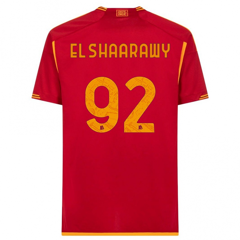 Kandiny Niño Camiseta Stephan El Shaarawy #92 Rojo 1ª Equipación 2023/24 La Camisa