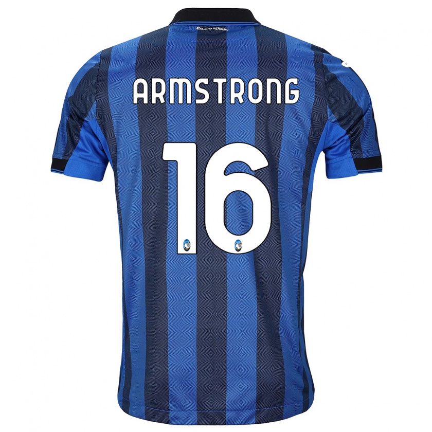 Kandiny Kinder Daniel Armstrong #16 Schwarz Blau Heimtrikot Trikot 2023/24 T-Shirt Österreich