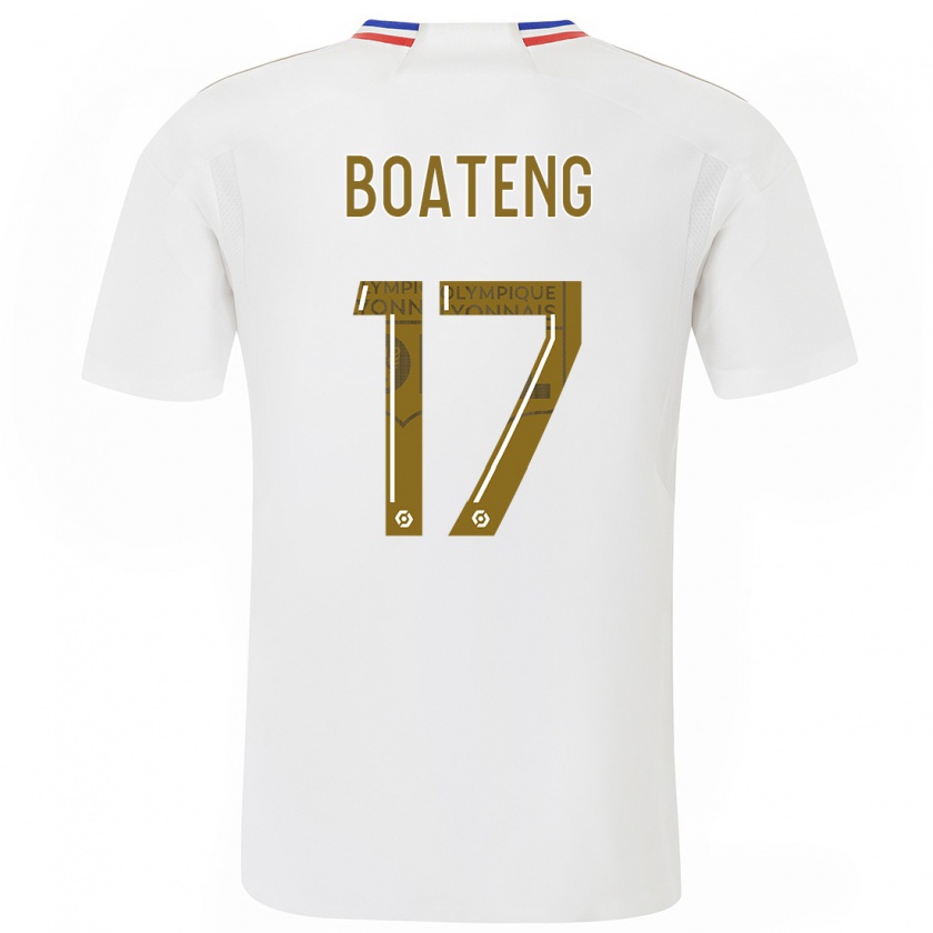 Kandiny Kinder Jerome Boateng #17 Weiß Heimtrikot Trikot 2023/24 T-Shirt Österreich